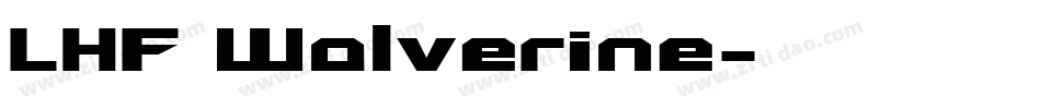 LHF Wolverine字体转换